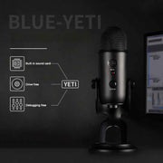 Logitech Blue Yeti USB Condenser Microphone(Silver)