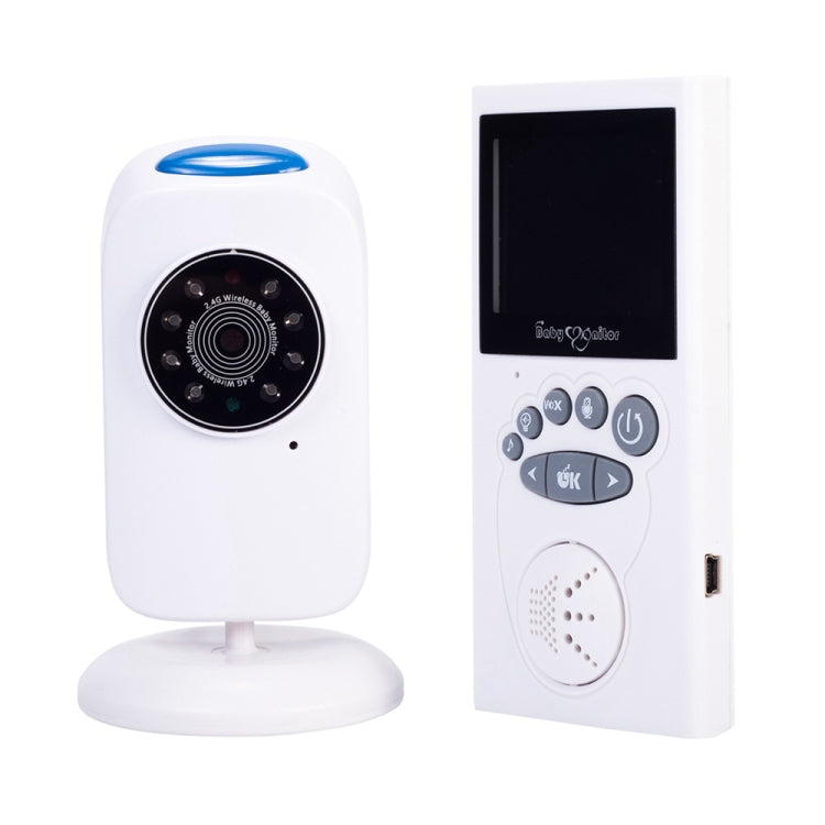 WLSES GB101 2.4 inch Wireless Surveillance Camera Baby Monitor, EU Plug - Baby Monitor by PMC Jewellery | Online Shopping South Africa | PMC Jewellery | Buy Now Pay Later Mobicred