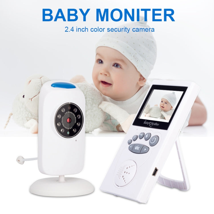 WLSES GB101 2.4 inch Wireless Surveillance Camera Baby Monitor, EU Plug - Baby Monitor by PMC Jewellery | Online Shopping South Africa | PMC Jewellery | Buy Now Pay Later Mobicred