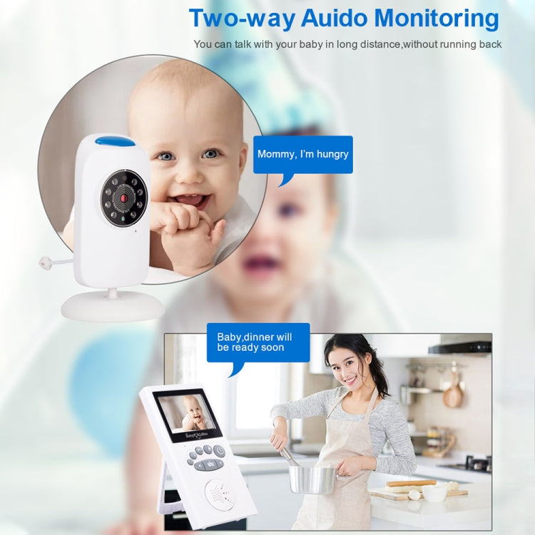 WLSES GB101 2.4 inch Wireless Surveillance Camera Baby Monitor, EU Plug - Baby Monitor by PMC Jewellery | Online Shopping South Africa | PMC Jewellery | Buy Now Pay Later Mobicred