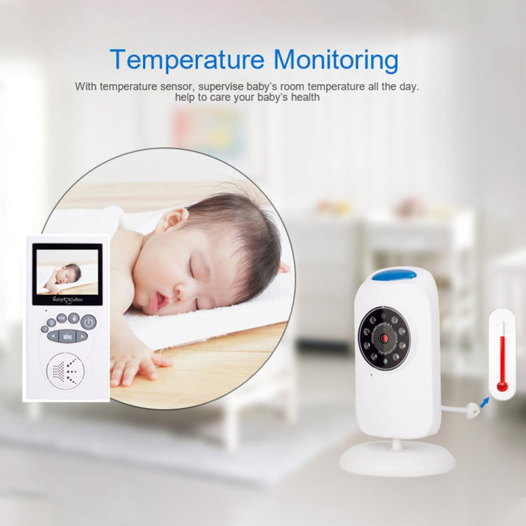 WLSES GB101 2.4 inch Wireless Surveillance Camera Baby Monitor, EU Plug - Baby Monitor by PMC Jewellery | Online Shopping South Africa | PMC Jewellery | Buy Now Pay Later Mobicred