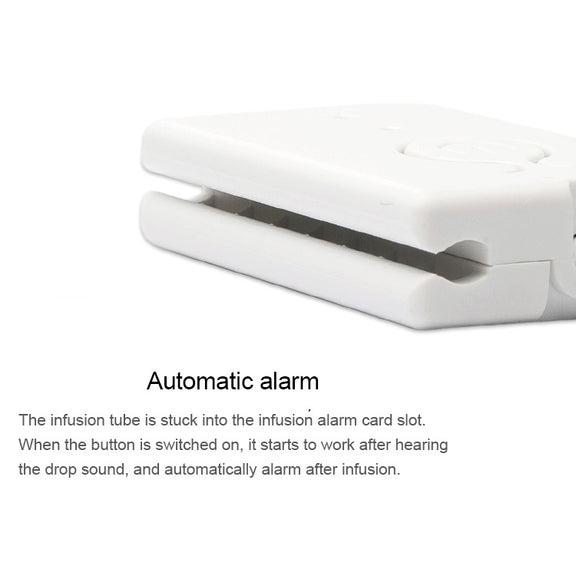 Infusion Reminder Alarm Sensor Monitor Hospital Security Nurse Patients Injection Safety Care Tool