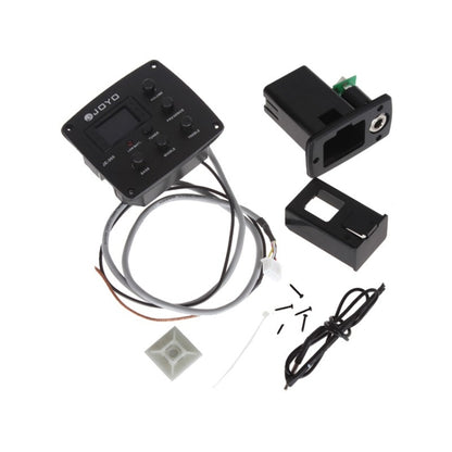 JOYO JE-305 Guitar Pickup 4-Band EQ Preamp Tuner Pickup Equalizer with Tuning Function (Black) - String Instrument Accessories by JOYO | Online Shopping South Africa | PMC Jewellery | Buy Now Pay Later Mobicred