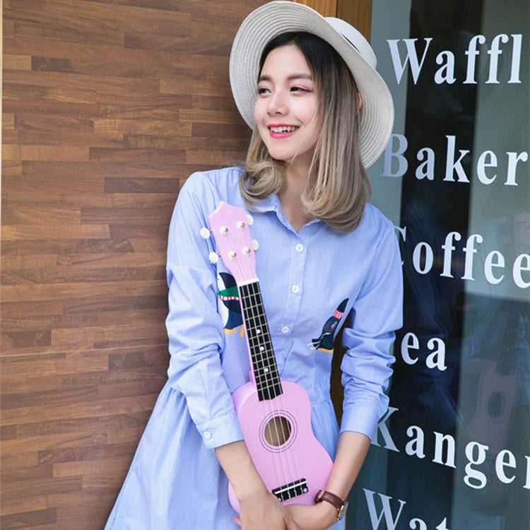 HM100 21 inch Basswood Ukulele Children Musical Enlightenment Instrument(Pink) - String Instrument Accessories by PMC TechLife | Online Shopping South Africa | PMC TechLife | Buy Now Pay Later Mobicred
