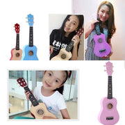 HM100 21 inch Basswood Ukulele Children Musical Enlightenment Instrument(Pink)