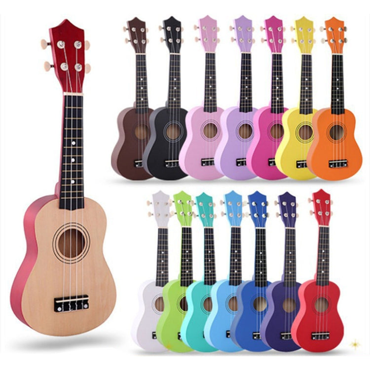 HM100 21 inch Basswood Ukulele Children Musical Enlightenment Instrument(Pink)