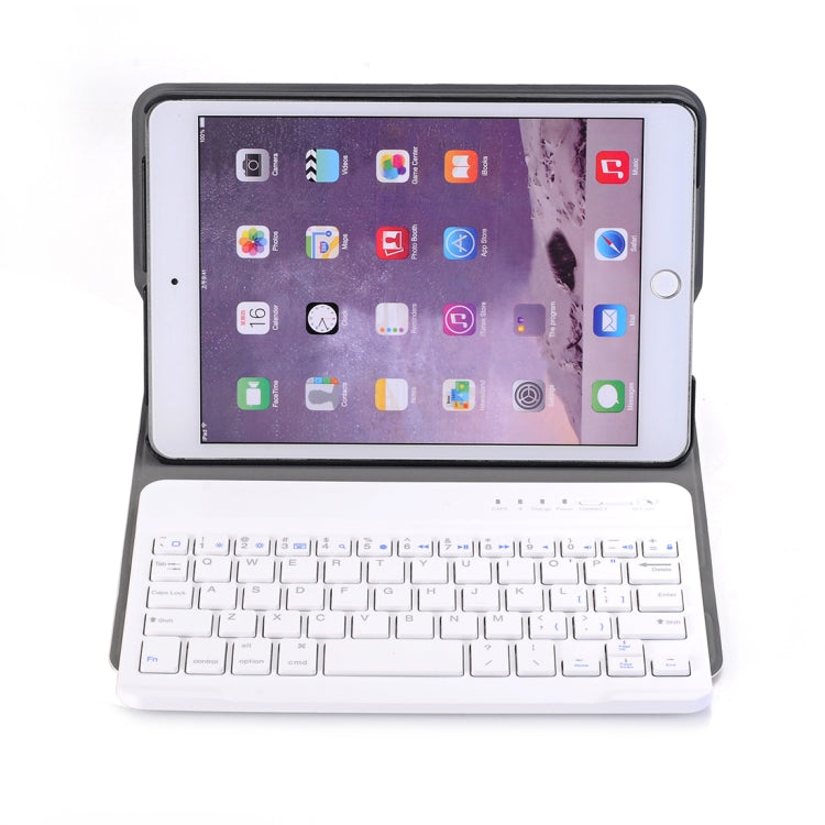 A03 for iPad mini 3 / 2 / 1 Universal Ultra-thin ABS Horizontal Flip Tablet Case + Bluetooth Keyboard(Rose Gold) - For iPad mini by PMC Jewellery | Online Shopping South Africa | PMC Jewellery | Buy Now Pay Later Mobicred