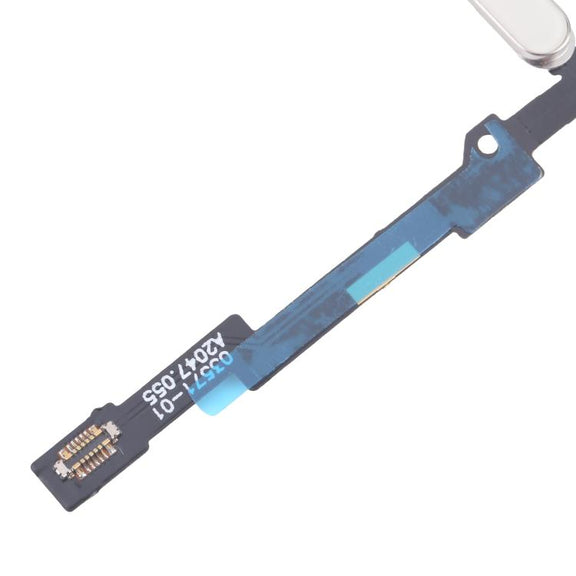 For iPad Mini 2024 / Mini 7 A2993 A2995 A2996 Original Power / Fingerprint Touch-ID Button Flex Cable (White)