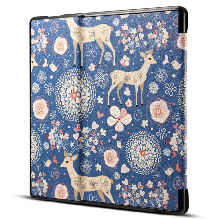 Dibase for Amazon Kindle Oasis 2017 7 inch Print Horizontal Flip PU Leather Protective Case - Amazon by dibase | Online Shopping South Africa | PMC Jewellery | Buy Now Pay Later Mobicred