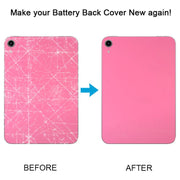 For iPad Mini 6 2021 4G Version Aluminum Alloy Back Battery Cover(Black)
