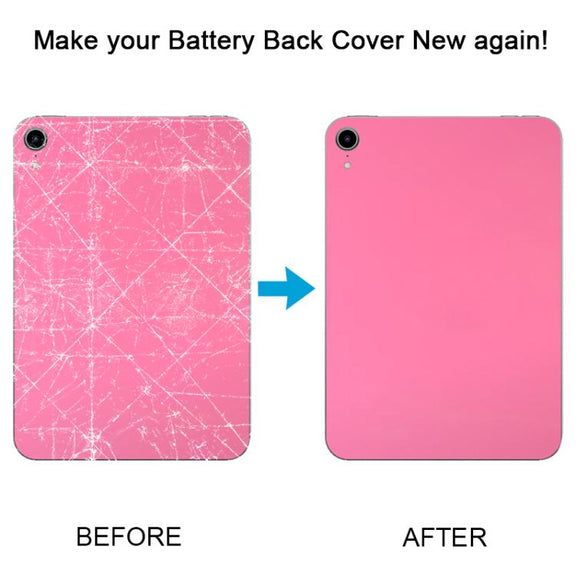 For iPad Mini 6 2021 4G Version Aluminum Alloy Back Battery Cover(Black)