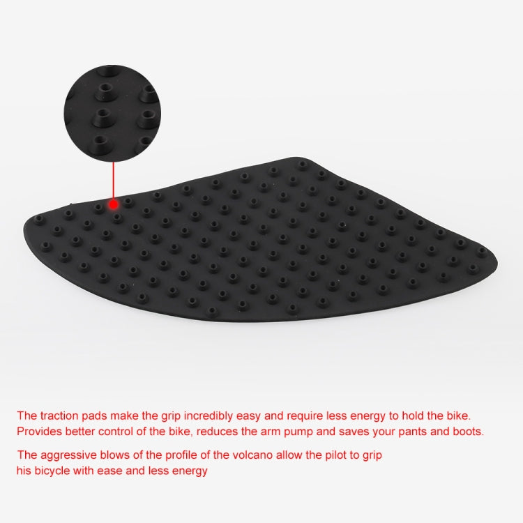 MB-OC024 Motorcycle Modification Accessories Pasteable Tank Anti-slip Side Insulation Protection Pad for Yamaha / Kawasaki / Honda - Protective Gear by PMC TechLife | Online Shopping South Africa | PMC TechLife | Buy Now Pay Later Mobicred