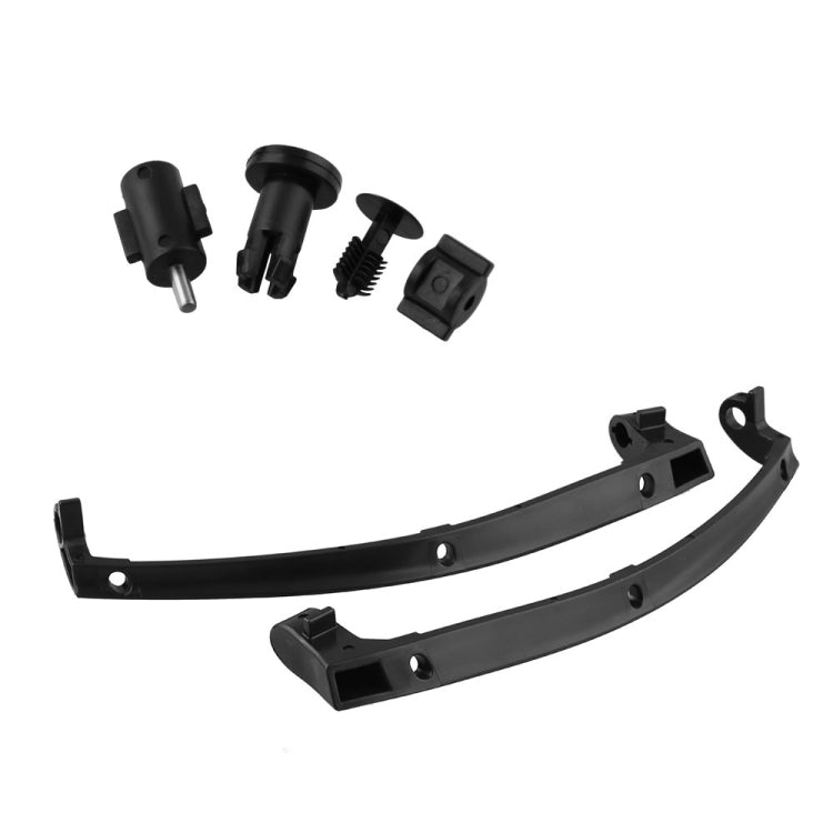 MB-OT360 2 PCS Adjustable Air Deflectors Side Wings Fairing Side Cover Shield for for 2014-2019 Harley Davidson Touring Electra / Street / Tri Glide / CVO - Others by PMC TechLife | Online Shopping South Africa | PMC TechLife | Buy Now Pay Later Mobicred