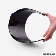 MB-MHL001 Motorcycle Helmet Shield Glasses Helmet Lens Full Face Visor Helmet Visor for AGV K3-SV K5(Dark Smoke)