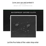 210D Oxford Cloth Motorcycle Electric Car Rainproof Dust-proof Cover, Size: XXL (Black)