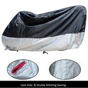 210D Oxford Cloth Motorcycle Electric Car Rainproof Dust-proof Cover, Size: XXL (Black)