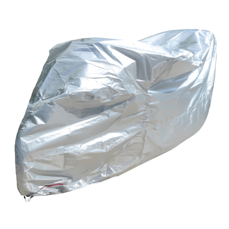 210D Oxford Cloth Motorcycle Electric Car Rainproof Dust-proof Cover, Size: XXXL (Silver) - Raincoat by PMC TechLife | Online Shopping South Africa | PMC TechLife | Buy Now Pay Later Mobicred