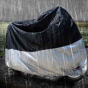 210D Oxford Cloth Motorcycle Electric Car Rainproof Dust-proof Cover, Size: XXXL (Silver)