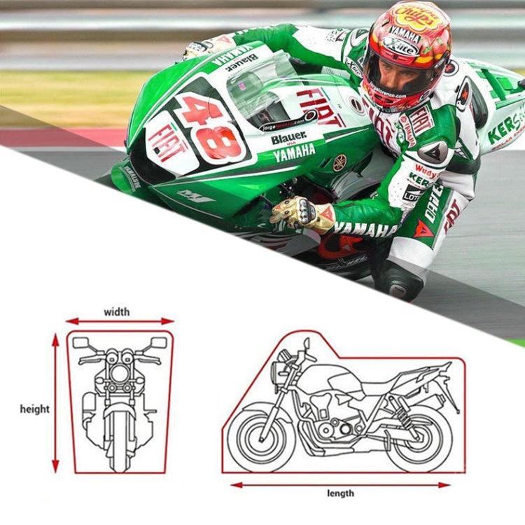 210D Oxford Cloth Motorcycle Electric Car Rainproof Dust-proof Cover, Size: XXXL (Silver) - Raincoat by PMC TechLife | Online Shopping South Africa | PMC TechLife | Buy Now Pay Later Mobicred