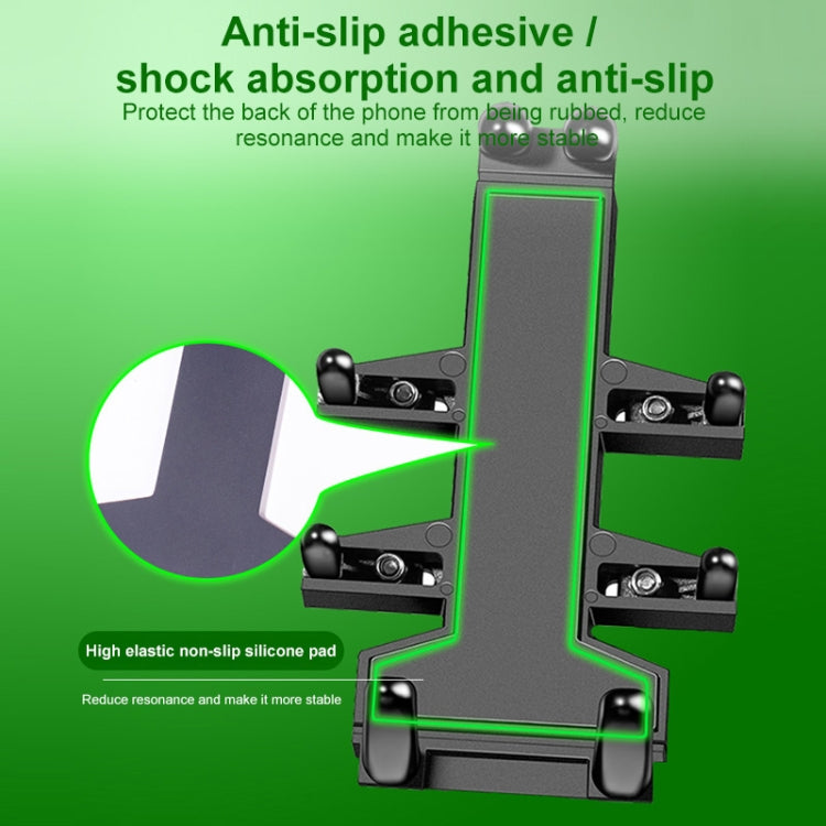 M10 Bolt Ball-Head Motorcycle Multi-function Eight-jaw Aluminum Phone Navigation Holder Bracket - Holder by PMC TechLife | Online Shopping South Africa | PMC TechLife | Buy Now Pay Later Mobicred