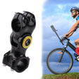 Motorcycle Bicycle Handlebar Fixture Mount Camera Bracket Adapter (Black) - Holder by PMC TechLife | Online Shopping South Africa | PMC TechLife | Buy Now Pay Later Mobicred