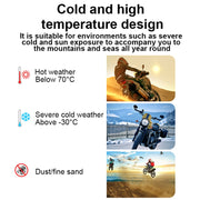 M4 Anti-vibration Motorcycles Tire Pressure Monitor with Anti-theft Screw Holder