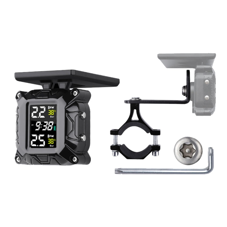 M9 Anti-vibration Motorcycle Solar Wireless Tire Pressure Monitor  Tire Pressure - free shipping - PMC TechLife - Order now!
