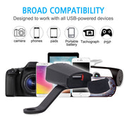 Motorcycle Water-resistant DC 8-32V 5V / 1.2A Rearview Mirror USB Phone Charger Adapter, with Indicator Light