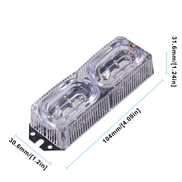 Motorcycle DC 9V-80V 2W Strobe Tail Light - Signal Lights by PMC Jewellery | Online Shopping South Africa | PMC Jewellery | Buy Now Pay Later Mobicred