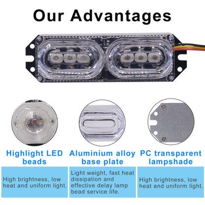 Motorcycle DC 9V-80V 2W Strobe Tail Light - Signal Lights by PMC Jewellery | Online Shopping South Africa | PMC Jewellery | Buy Now Pay Later Mobicred