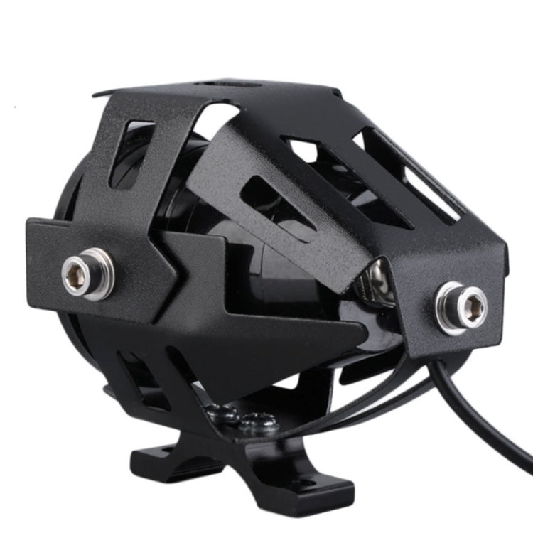 U7 10W 1000LM CREE LED Water-resistant IP67 Headlamp Light with Angel Eyes Light for Motorcycle / SUV, DC 12V
