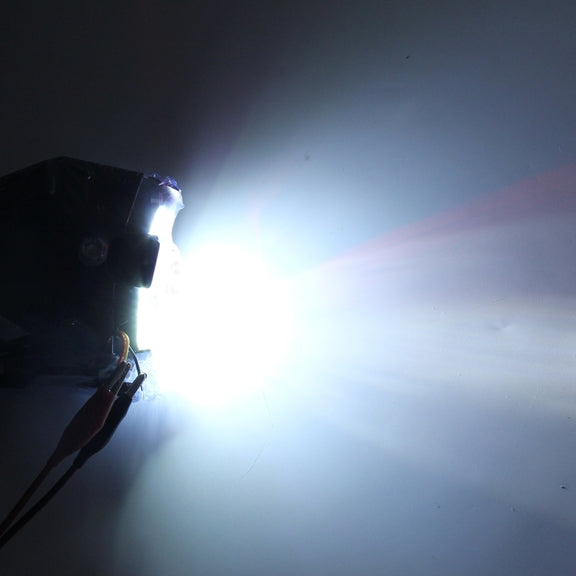 U7 10W 1000LM CREE LED Water-resistant IP67 Headlamp Light with Angel Eyes Light for Motorcycle / SUV, DC 12V