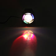 U7 10W 1000LM CREE LED Water-resistant IP67 Headlamp Light with Angel Eyes Light for Motorcycle / SUV, DC 12V