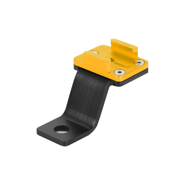 RUIGPRO Motorcycle Handlebar Alloy Phone Bracket for GoPro/ Insta360/DJI OSMO Sport Camera(Gold)