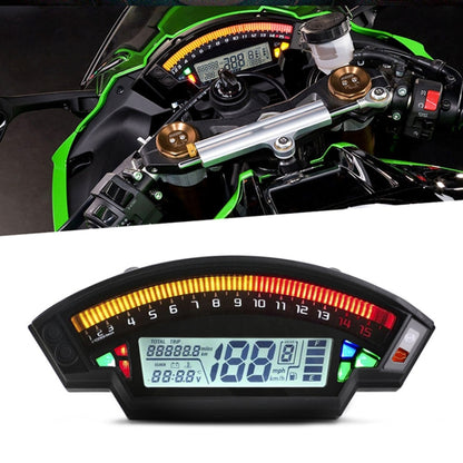 Speedpark Motorcycle LCD TFT Digital Speedometer 14000RPM 6 Gear Backlight Motorcycle Odometer for 1,2,4 Cylinders Meter - free shipping - PMC Jewellery - Order now!