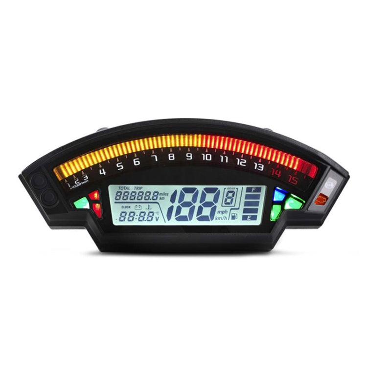 Speedpark Motorcycle LCD TFT Digital Speedometer 14000RPM 6 Gear Backlight Motorcycle Odometer for 1,2,4 Cylinders Meter - free shipping - PMC Jewellery - Order now!