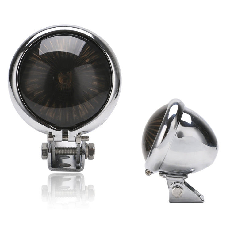 Speedpark 12V Motorcycle Modified Tail Light Brake Light for Harley(Silver+Black) - free shipping - PMC Jewellery - Order now!