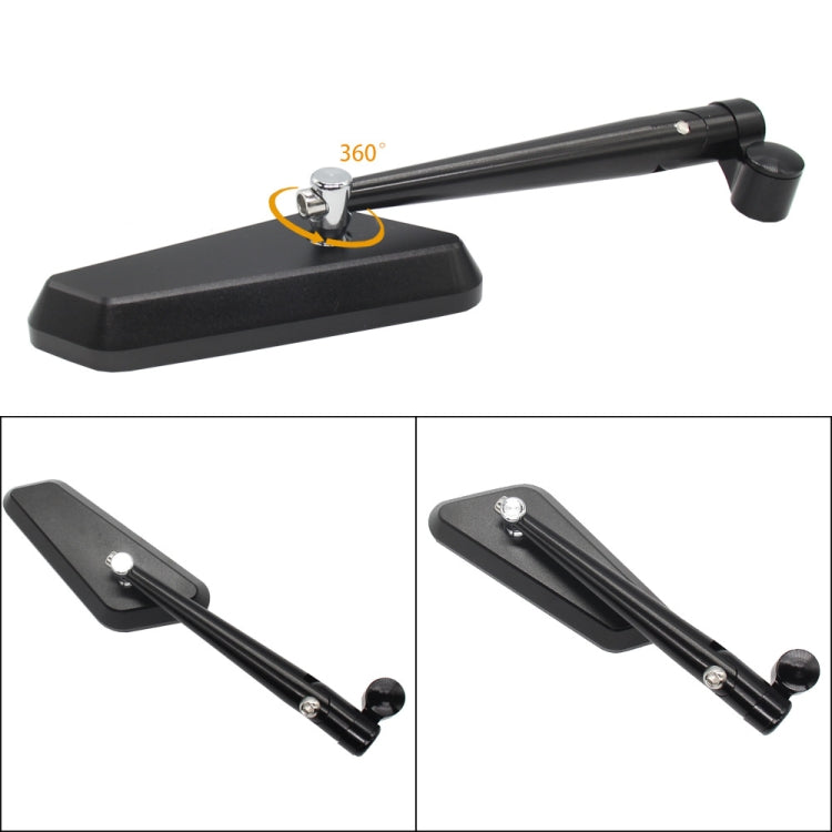 Motorcycle Side Mirror CNC Aluminum Alloy Reflective Rearview Mirror - Side Mirrors by PMC TechLife | Online Shopping South Africa | PMC TechLife | Buy Now Pay Later Mobicred