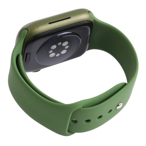 For Apple Watch Series 7 45mm Black Screen Non-Working Fake Dummy Display Model (Green)