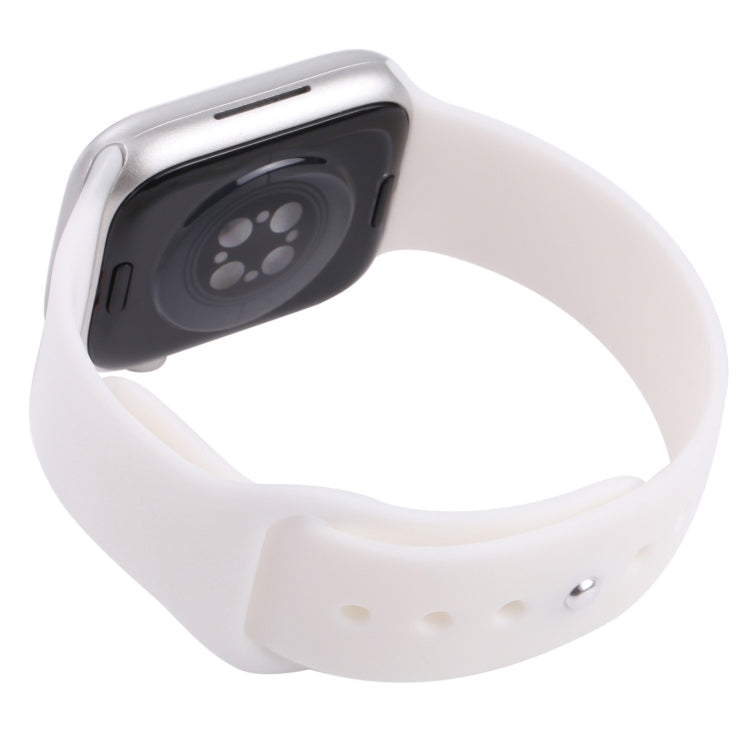For Apple Watch Series 7 45mm Black Screen Non-Working Fake Dummy Display Model (White)