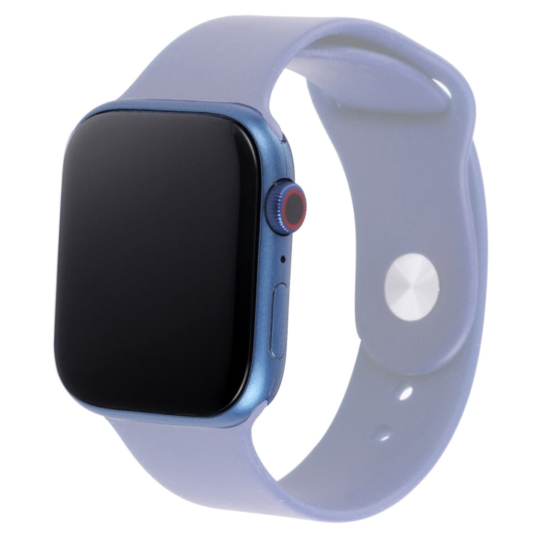 For Apple Watch Series 7 41mm Black Screen Non-Working Fake Dummy Display Model, For Photographing Watch-strap, No Watchband (Blue) - free shipping - PMC Jewellery - Order now!