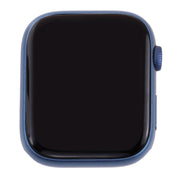 For Apple Watch Series 7 41mm Black Screen Non-Working Fake Dummy Display Model, For Photographing Watch-strap, No Watchband (Blue)