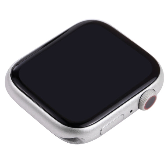 For Apple Watch Series 7 41mm Black Screen Non-Working Fake Dummy Display Model, For Photographing Watch-strap, No Watchband (Silver)