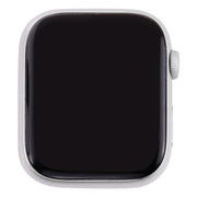 For Apple Watch Series 7 41mm Black Screen Non-Working Fake Dummy Display Model, For Photographing Watch-strap, No Watchband (Silver)