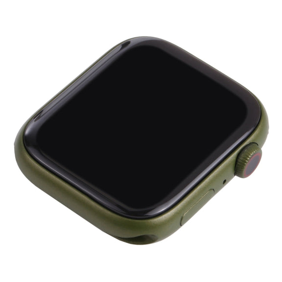 For Apple Watch Series 7 45mm Black Screen Non-Working Fake Dummy Display Model, For Photographing Watch-strap, No Watchband (Green)