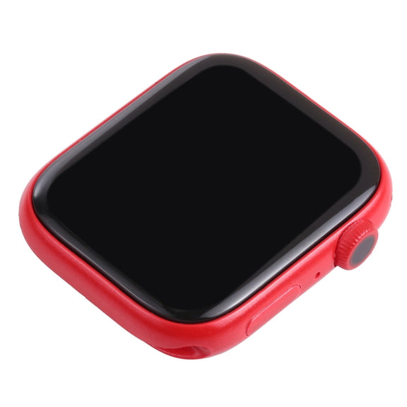 For Apple Watch Series 7 45mm Black Screen Non-Working Fake Dummy Display Model, For Photographing Watch-strap, No Watchband (Red)