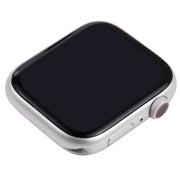 For Apple Watch Series 7 45mm Black Screen Non-Working Fake Dummy Display Model, For Photographing Watch-strap, No Watchband (Silver)
