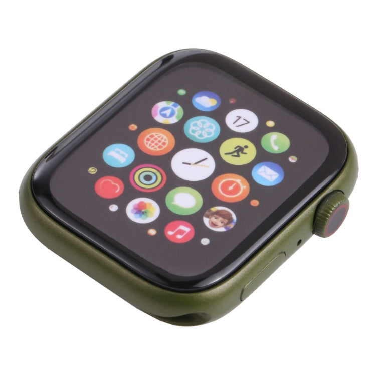 For Apple Watch Series 7 41mm Color Screen Non-Working Fake Dummy Display Model, For Photographing Watch-strap, No Watchband (Green)