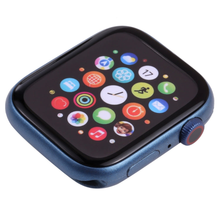 For Apple Watch Series 7 41mm Color Screen Non-Working Fake Dummy Display Model, For Photographing Watch-strap, No Watchband (Blue)