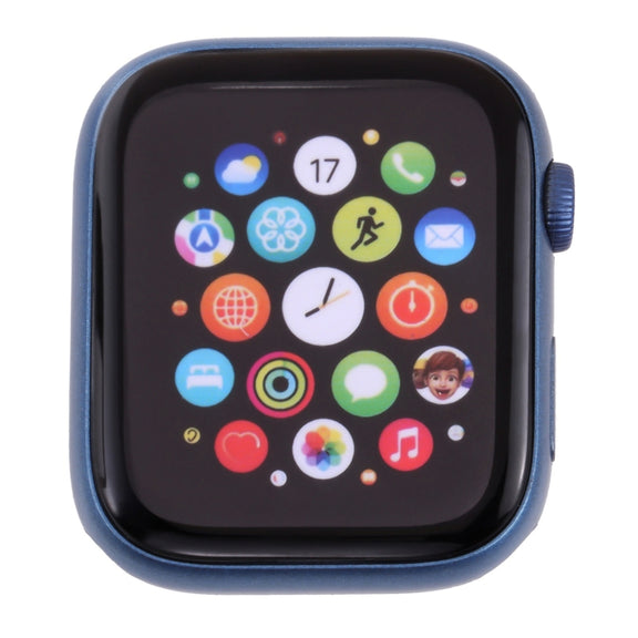 For Apple Watch Series 7 41mm Color Screen Non-Working Fake Dummy Display Model, For Photographing Watch-strap, No Watchband (Blue)